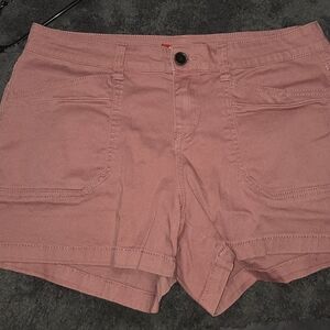 UNIONBAY Women's High Waist Pink Shorts